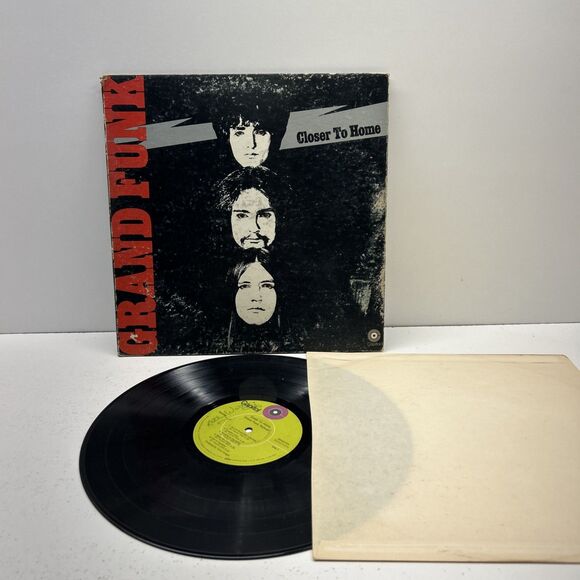 Grand Funk Railroad Closer To Home Vinyl LP Capitol Record SKAO-471 Vintage 1970 - Picture 5 of 6